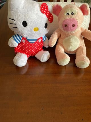 Vendo 2 peluche