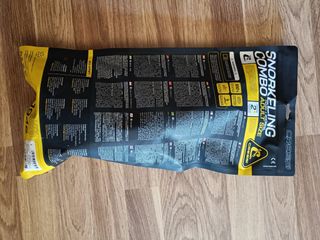 Máscara cressi F1 y tubo snorkel adulto.