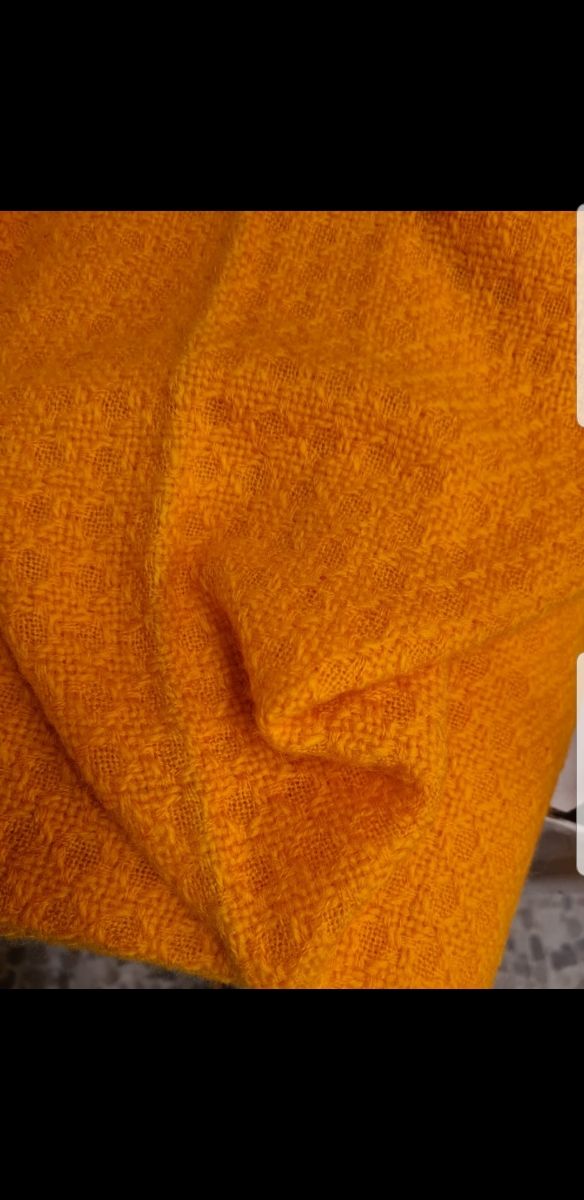 Tela naranja Pique. 3metros