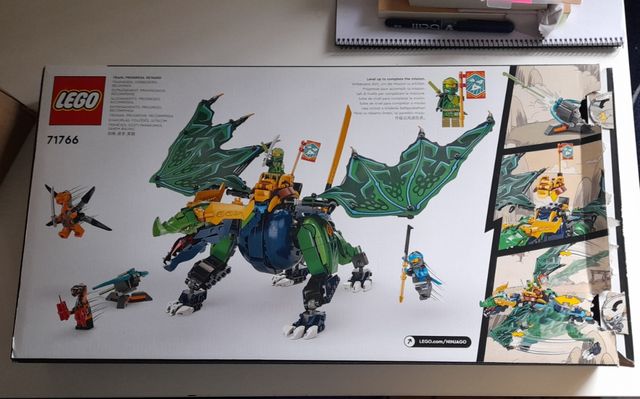 Lego Ninjago Dragón Verde Legendario Lloyd