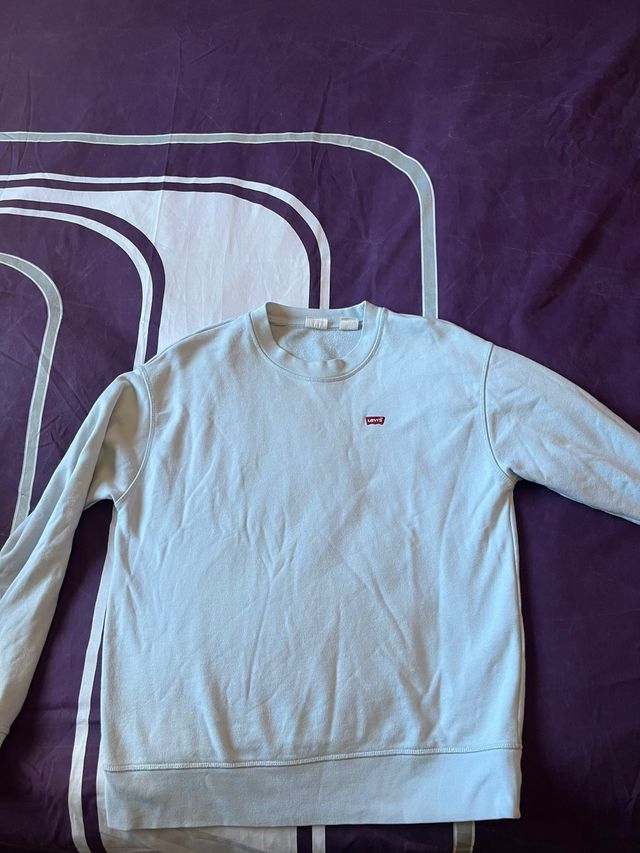 Sudadera Levis mujer azul