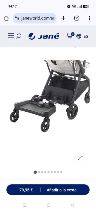 Patinete adaptador carro
