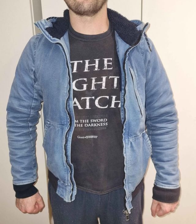 Ottimo cappotto blu uomo Alcott