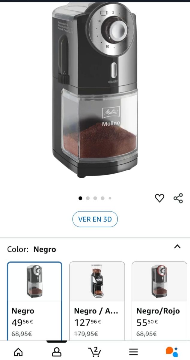 Cafetera de longhi y accesorios 