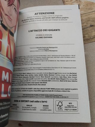 L'attacco dei giganti (Vol. 33) (Planet manga)