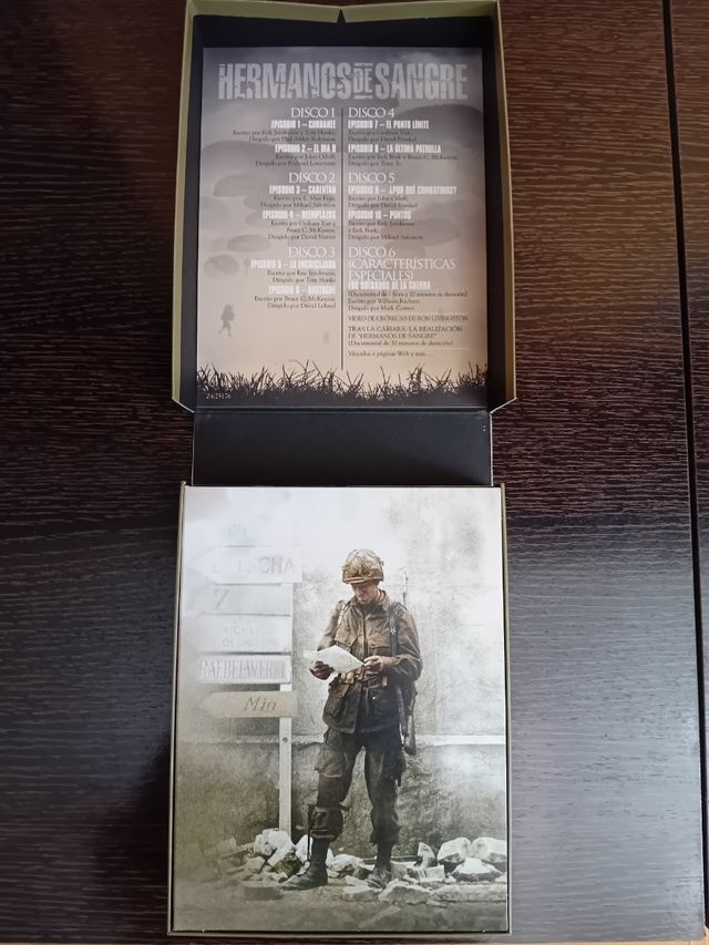 Lote DVDs Band of Brothers 10 episodios