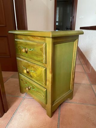 habitacion juvenil madera cabezal mesilla escritor