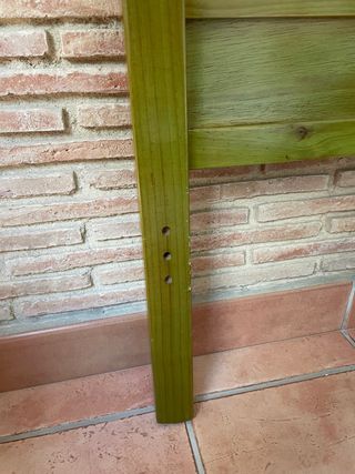 habitacion juvenil madera cabezal mesilla escritor