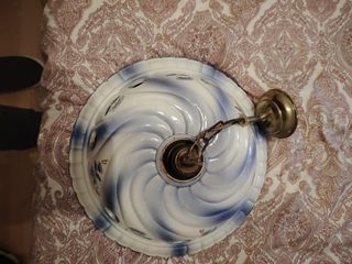 Lámpara techo cerámica prácticamente nue