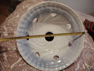 Lámpara techo cerámica prácticamente nue