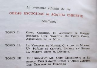 Agatha Christie Obras escogidas (3 libros)