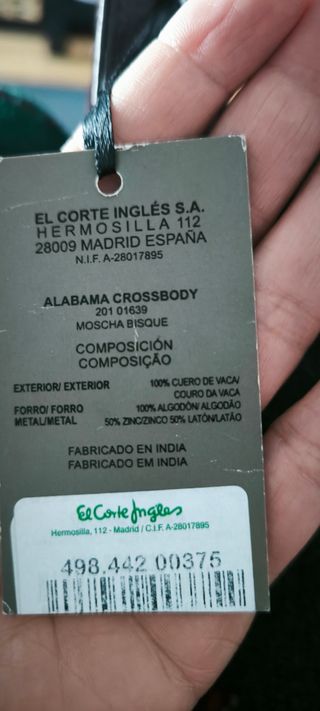 Bolso de mano piel Gloria Ortiz