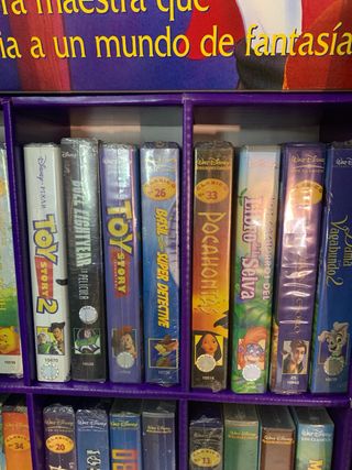 películas VHS Disney nuevas y seminuevas