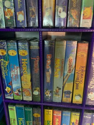 películas VHS Disney nuevas y seminuevas