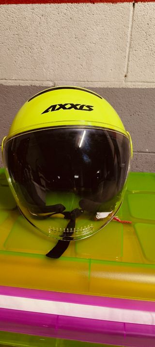 Casco moto Axxis Raven - ECE S-55-56(1,350 Grs)