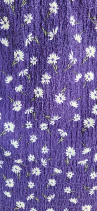 Vestido floral morado - Talla XS