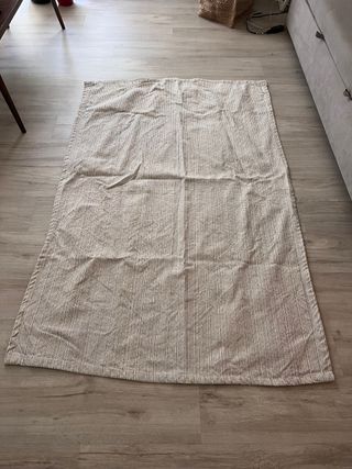 Alfombra Ikea algodón-lino gris