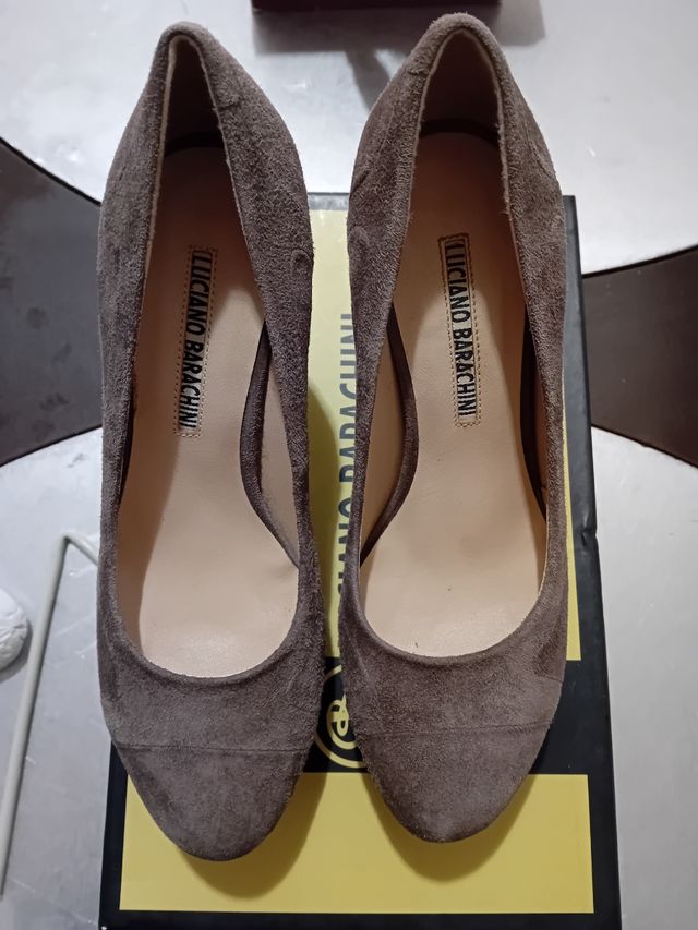 Scarpe Luciano Barachini - Camoscio Marrone