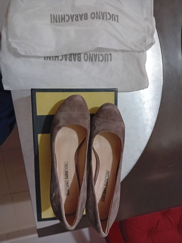 Scarpe Luciano Barachini - Camoscio Marrone