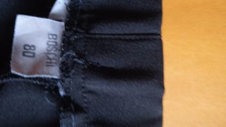 Pantaloni donna neri gamba ampia