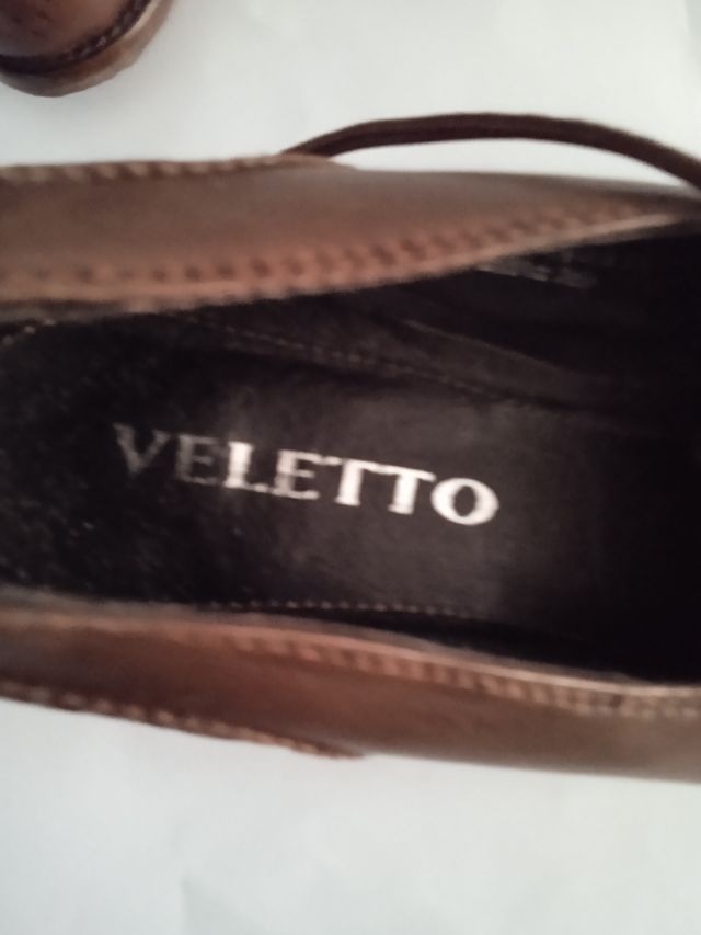 Zapatos Venetto marrones vintage