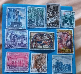Sellos España antiguos