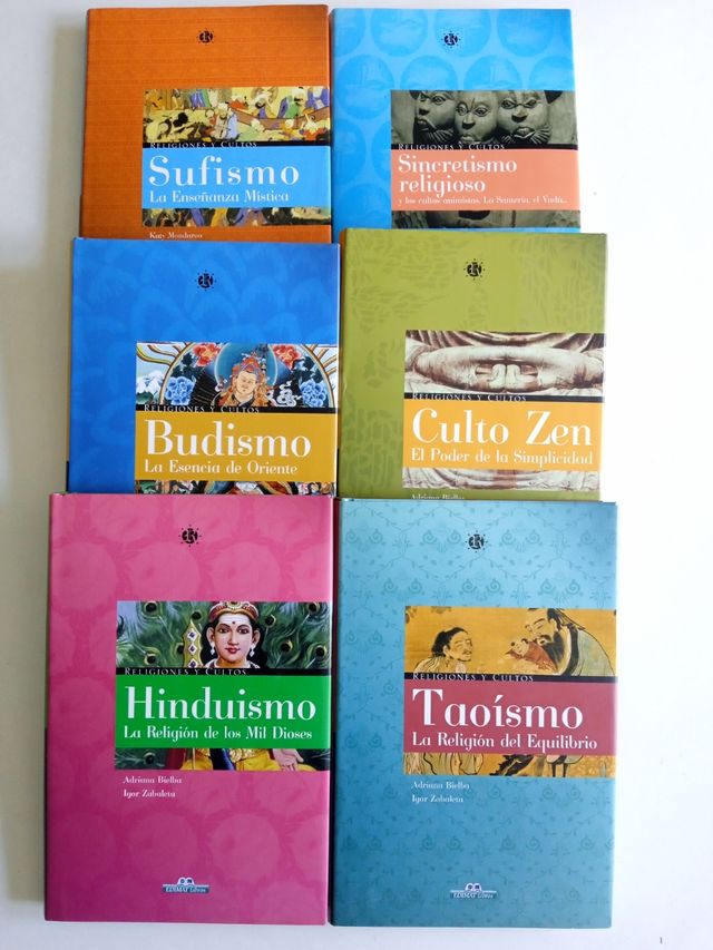 Budismo, hinduismo, taoísmo, culto zen..