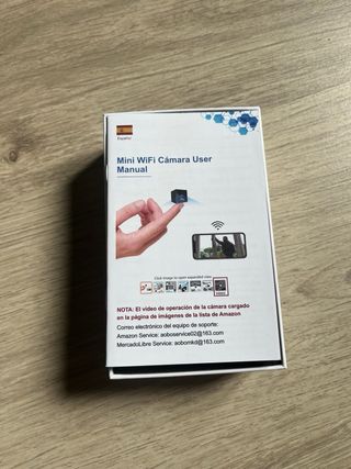 Mini cámara 4k espía WiFi - Visión nocturna