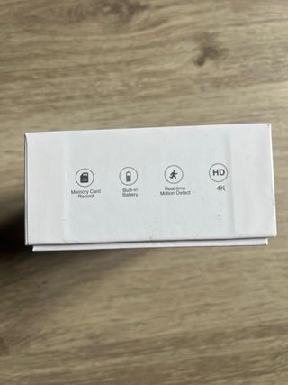 Mini cámara 4k espía WiFi - Visión nocturna