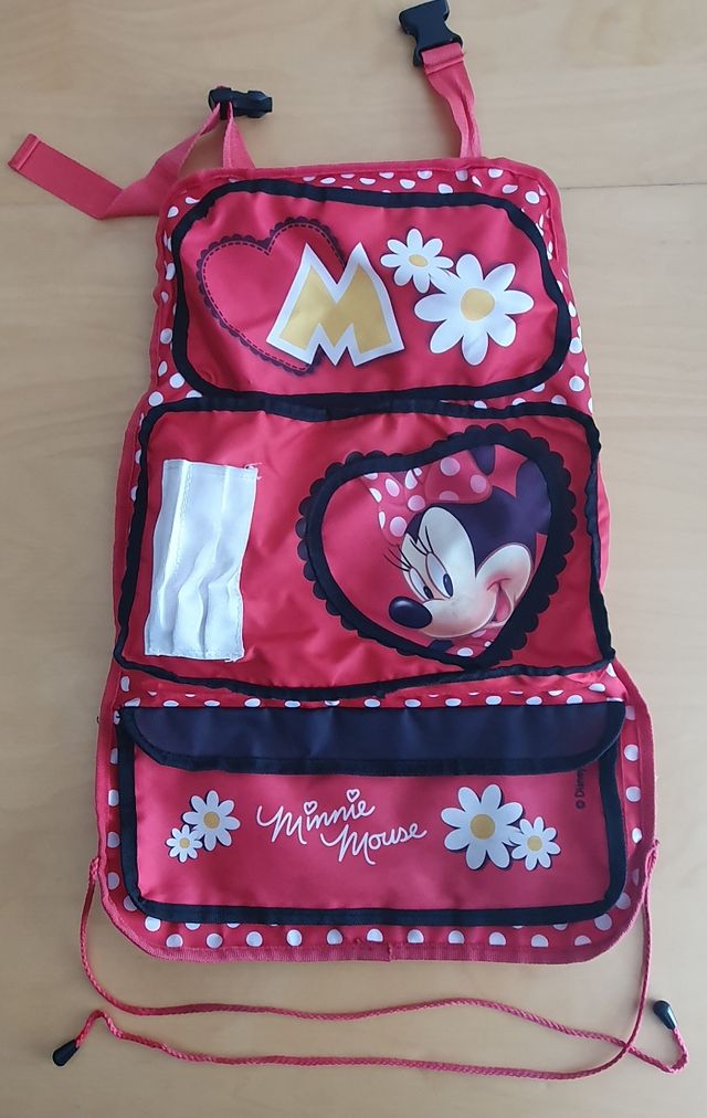 organizador respaldo asiento coche Minni Mouse