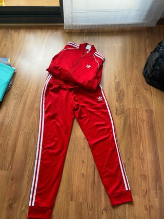 Chándal Adidas Superstar Rojo
