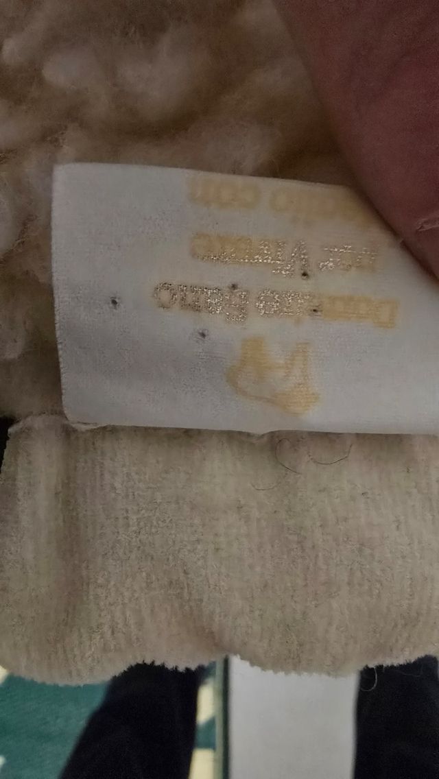 Topper lana vergine con elastici agli angoli