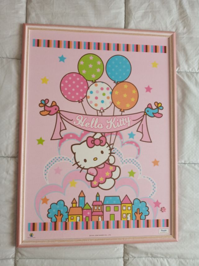 Cuadro Hello Kitty infantil