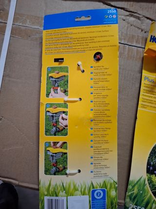 Hozelock irrigatore pulsante 450 m2 
15 € cadauno 