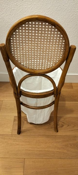Cesto ropa mimbre estilo Thonet