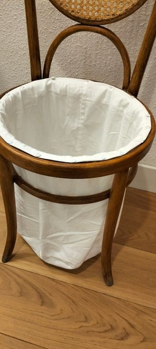 Cesto ropa mimbre estilo Thonet