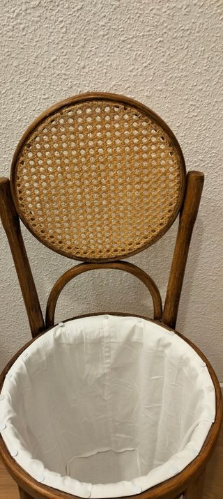 Cesto ropa mimbre estilo Thonet