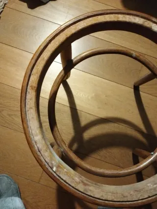 Cesto ropa mimbre estilo Thonet