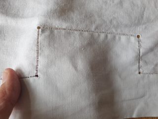 sábana matrimonio bordado y vainica