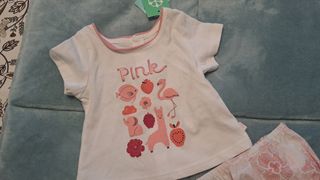 Conjunto bebe primera postura.