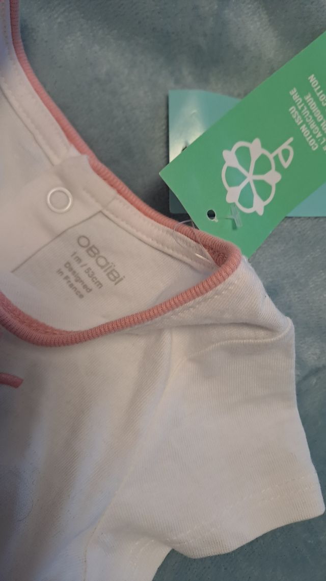 Conjunto bebe primera postura.