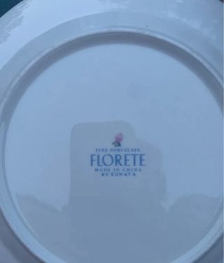 Vajilla Porcelana Sonata Florete