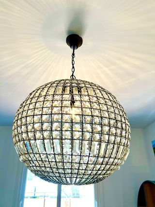 Lámpara de techo vintage Maisons du Monde – Finon – Metal oxidado