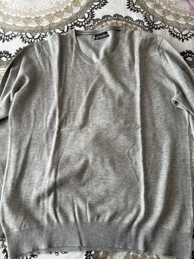 Jersey Massimo Dutti Gris