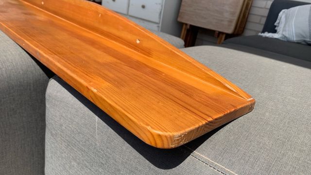Estanterias de madera juntas