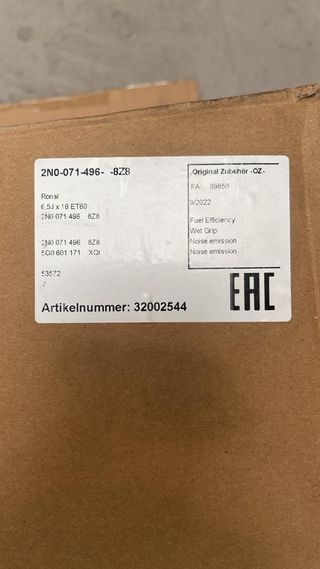 Llantas 16 de Acero  Volskwagen/Audi/Seat/Skoda