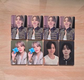 BTS Jimin photocards Face y Muse