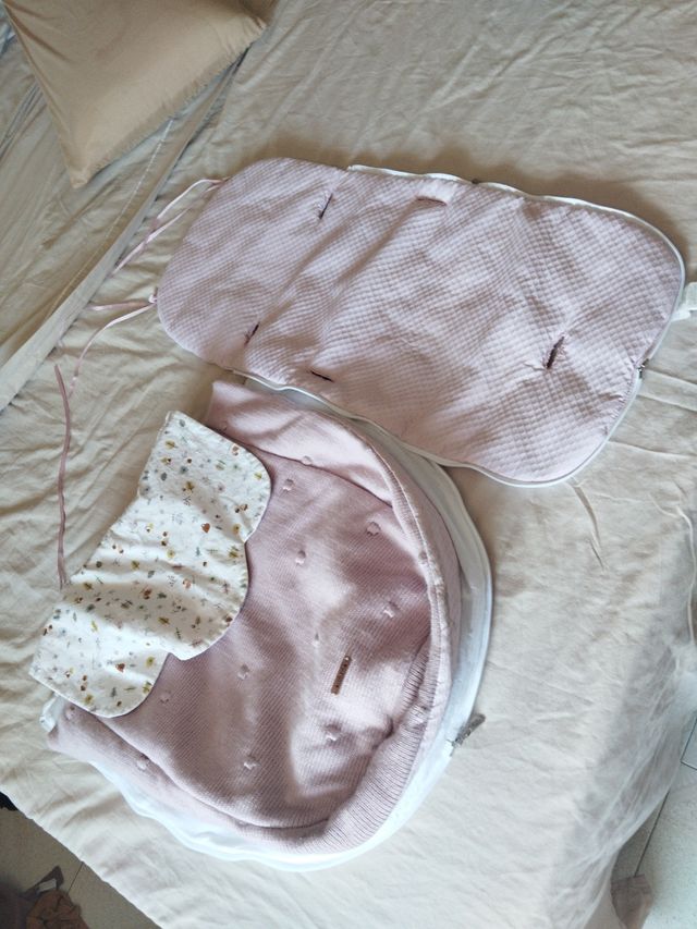 Funda capazo y sillas de carro dos en uno