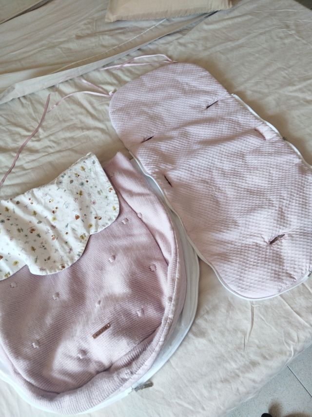 Funda capazo y sillas de carro dos en uno