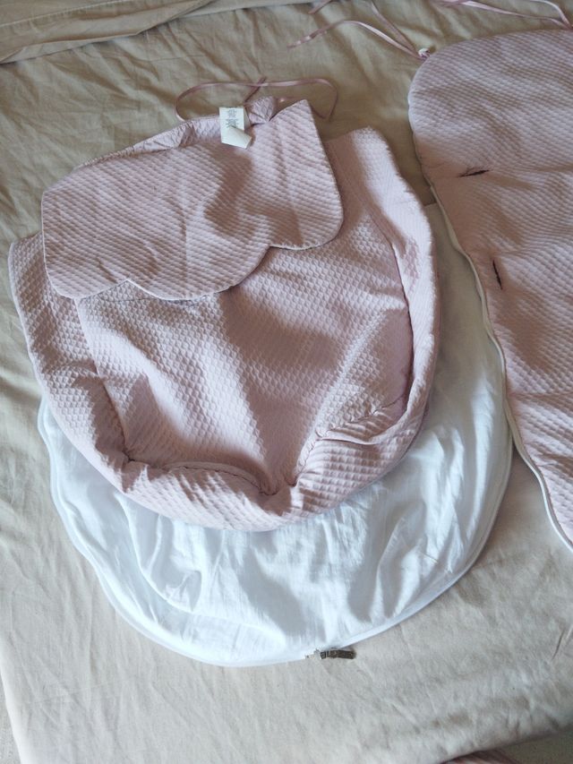 Funda capazo y sillas de carro dos en uno